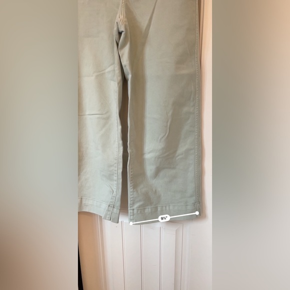 Gap wide Leg crop Girl Friend chino size 8 - Picture 11 of 17